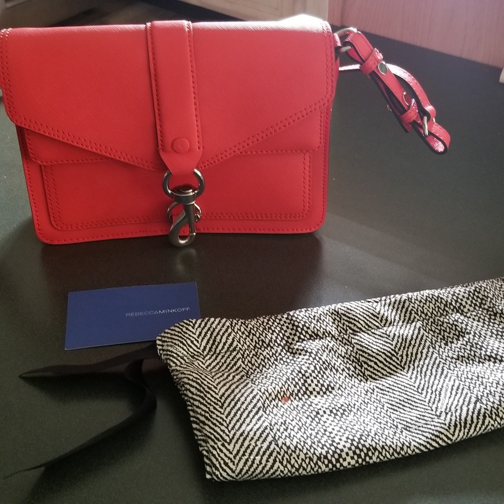 New Rebecca Minkoff orange purse